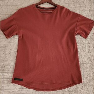 Alphalete LUX SS Tee - M - Rust Red